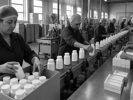 Haleon plc (ISIN GB00BMX86B70) fertigt Vitaminpräparate und Zahnpflegeprodukte in globalen Werken für den täglichen Gesundheitsbedarf - Foto: THN