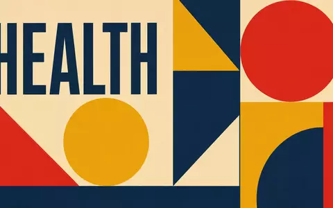 Haleon plc (ISIN GB00BMX86B70) steht sinnbildlich für die Gesundheitsbranche in diesem geometrischen Bauhaus-Poster - Foto: THN