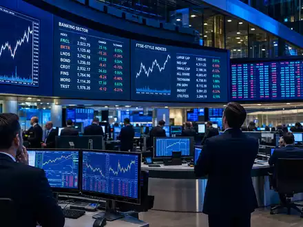 Lloyds Banking Group (GB0008706128) notiert an der Londoner Börse, hier dargestellt im Trading-Floor-Editorial - Foto: THN