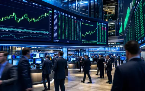 Qorvo Inc. (US74736K1016) notiert an der Börse, editorial dargestellt auf einem belebten Trading-Floor mit Charts - Foto: THN