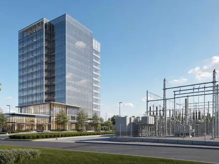 Naturgy Energy Group S.A. (ES0116870314) könnte in modernem Bürohochhaus mit angrenzendem Umspannwerk als Konzernzentrale residieren - Foto: THN