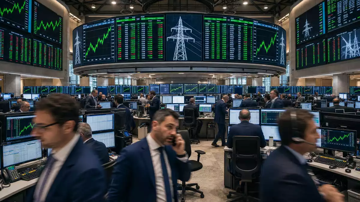 Börsen-Editorial Handelssaal Energiecharts Terna - Rete Elettrica Nazionale IT0003242622