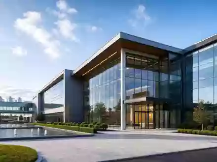 Architektur-Render eines modernen Glasgebäudes zeigt McCormick & Company (ISIN US5797802064) als moderne Unternehmenszentrale - Foto: THN