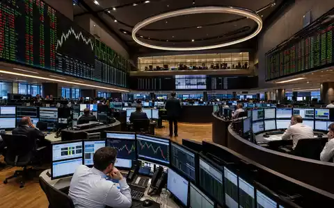 Garmin Ltd. SIX Swiss Exchange Zürich Handelssaal SMI Elektronik-Sektor Kursanzeigen Börsenhändler CH0114405324 - Foto: THN