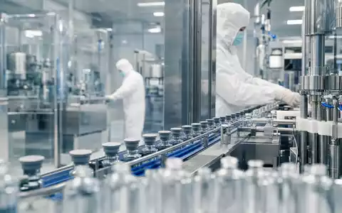 West Pharmaceutical (ISIN US9523901012) stellt in sterilen Reinräumen Vials und Elastomer-Verschlüsse für Injektionssysteme her - Foto: THN