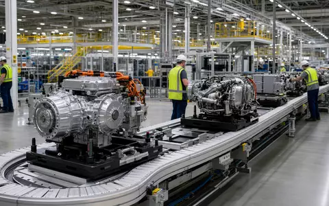 BorgWarner Inc. betreibt eine moderne Antriebstechnik-Montagelinie für Elektroantriebe in Michigan, ISIN US0991991063 - Foto: THN