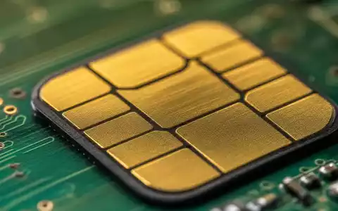 Block Inc. Zahlungschip in extremer Makroaufnahme – ISIN US8522341036 Fintech-Technologie auf Hardware-Ebene - Foto: THN