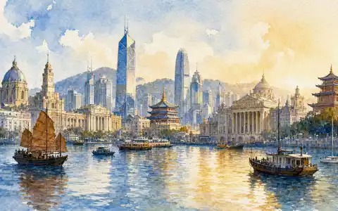 HSBC Holdings plc (ISIN GB0005405286) prägt als internationale Großbank historische Hafenstädte in Asien - Foto: THN