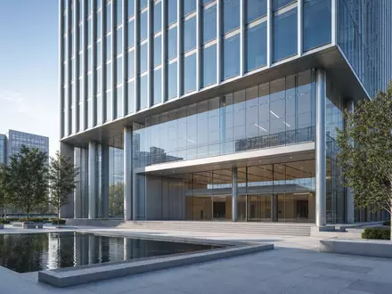 HSBC Holdings plc (ISIN GB0005405286) unterhält moderne Firmenzentralen mit zeitgemäßer Glas- und Stahlarchitektur - Foto: THN