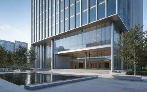 HSBC Holdings plc (ISIN GB0005405286) unterhält moderne Firmenzentralen mit zeitgemäßer Glas- und Stahlarchitektur - Foto: THN