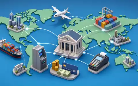 HSBC Holdings plc (ISIN GB0005405286) verknüpft weltweiten Handel, Zahlungsverkehr und Logistik über Kontinente - Foto: THN