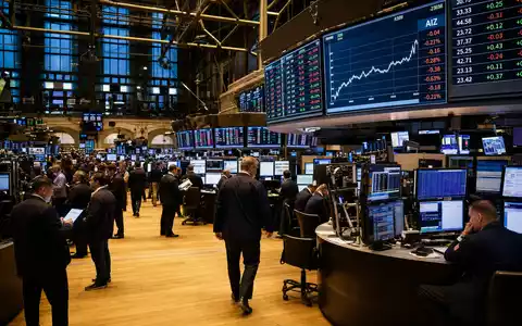 Assurant Inc. NYSE Handelsparkett mit AIZ Ticker verdeutlicht eindrucksvoll die BörsenprÀsenz von US04621X1081 - Foto: THN