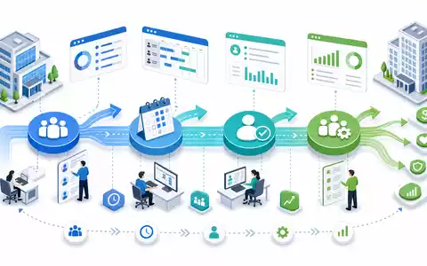 ATOSS Software AG Wertschöpfungskette isometrisch: digitale Personalplanung Schritt für Schritt, ISIN DE0005104400 - Foto: THN