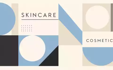Bauhaus-Poster mit geometrischen Formen und branchentypischem Sektor-Text visualisiert das Unternehmen Beiersdorf AG, ISIN DE0005200000 - Foto: THN