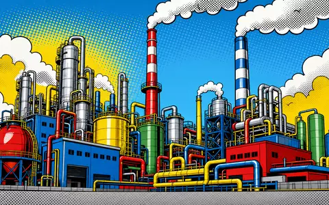 BASF SE (ISIN DE000BASF111), größter Chemiekonzern der Welt, wird comichaft im Pop-Art-Stil dargestellt - Foto: THN