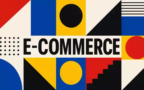 eBay Inc. Sektor E-Commerce mit ISIN US2786421030 als geometrisches Bauhaus-Poster in Primärfarben gestaltet - Foto: THN