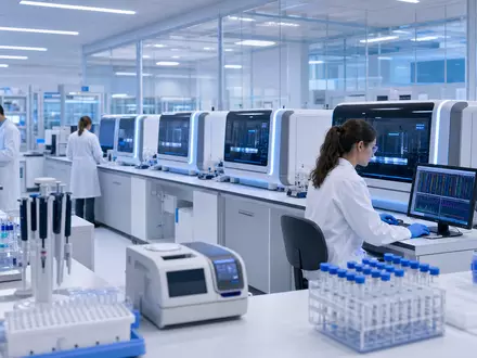 Exact Sciences Corp. betreibt hochmoderne Labore für die molekulare Krebsfrüherkennung weltweit ISIN US30063P1057 - Foto: THN