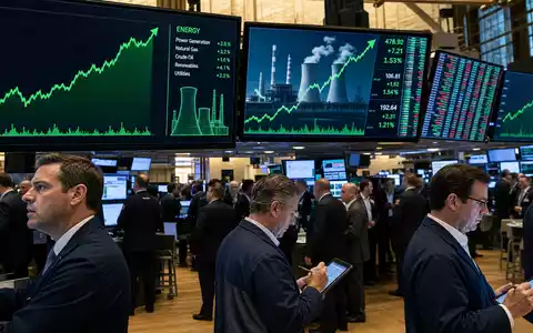 Vistra Corp. (ISIN US92840V1017) wird an der NYSE gehandelt, editorial dargestellt mit Energie-Börsencharts - Foto: THN