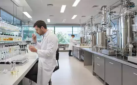 dsm-firmenich AG (ISIN CH1216478797) betreibt moderne Duftlabore mit Wissenschaftlern und Analysegeräten für Aromastoffe - Foto: THN