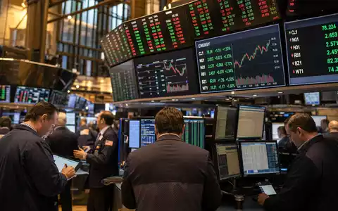 EQT Corp. NYSE Trading Floor Händler Energie Sektor Kursanzeige Editorial Fotografie US26884L1098 - Foto: THN