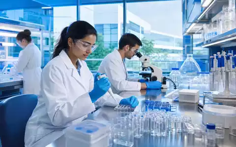 AstraZeneca plc (ISIN GB0009895292) betreibt moderne Forschungslabore für pharmazeutische Wirkstoffentwicklung und klinische Studien weltweit - Foto: THN