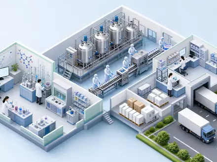 AstraZeneca plc (ISIN GB0009895292) steuert eine komplexe Wertschöpfungskette von Forschung bis zur globalen Arzneimittel-Distribution - Foto: THN