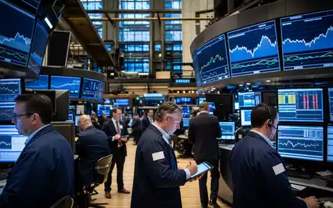 Zions Bancorp (ISIN US9897011071) wird an der NYSE gehandelt, dargestellt im lebhaften Börsen-Trading-Floor - Foto: THN