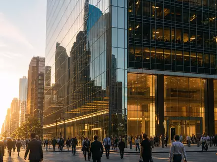 Bank of New York Mellon Hauptquartier in Manhattan – Aktie US0640581007 im Finanzdistrikt - Foto: THN