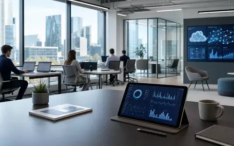 Capgemini SE (ISIN FR0000125338) verkörpert moderne IT-Beratung mit digitalem Arbeitsplatz und Cloud-Technologie im Büro - Foto: THN