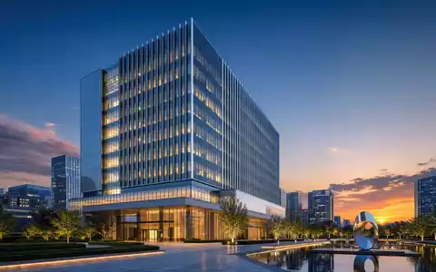 Capgemini SE (ISIN FR0000125338) agiert aus modernen Büroanlagen, visualisiert als futuristischer Architektur-Render - Foto: THN