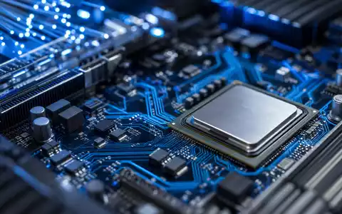 Capgemini SE (ISIN FR0000125338) steht sinnbildlich für digitale Technik, gezeigt in makroskopischer Chip-Detailaufnahme - Foto: THN