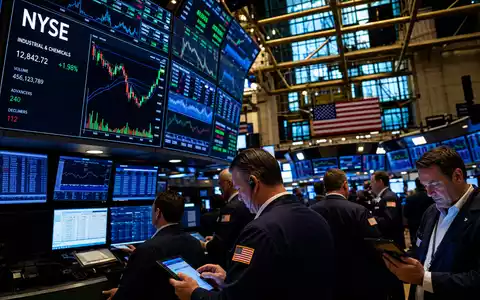 Sherwin-Williams (US8243481051) notiert an der NYSE, hier im Editorial-Stil mit Trading-Floor und sektorspezifischen Charts gezeigt - Foto: THN