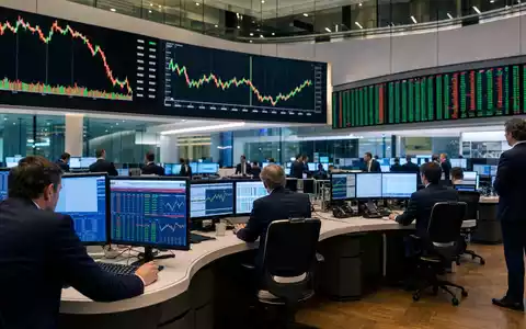 Siemens Energy AG (DE000ENER6Y0) notiert im DAX, hier ein Trading-Floor mit Kurscharts des Energiesektors - Foto: THN
