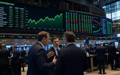 Sysco Corp. (US8718291078) im Börsen-Editorial mit Trading-Floor und sektorspezifischen Charts zur Lebensmitteldistribution - Foto: THN