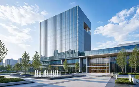 Architektur-Render eines modernen Hochhauses repräsentiert Unternehmenssitz von T. Rowe Price Group, ISIN US74144T1088, Finanzbranche - Foto: THN