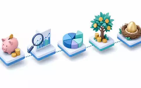 Isometrische 3D-Grafik zeigt Wertschöpfungskette der Vermögensverwaltung, passend zu T. Rowe Price Group, ISIN US74144T1088 - Foto: THN
