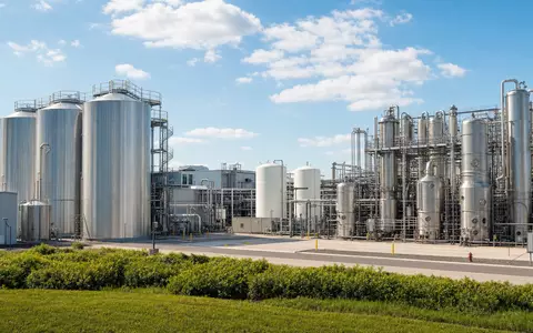 Fotorealistische Fermentationsanlage symbolisiert Corbion N.V. (ISIN NL0010583399) in der biobasierten Ingredienzien-Produktion weltweit - Foto: THN