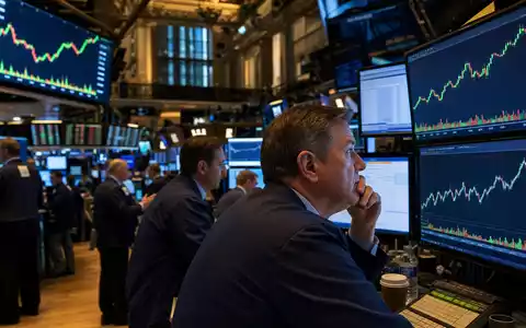 AutoZone Inc. ISIN US0533321024 NYSE-Handelsparkett mit Tradern vor großen Einzelhandels-Börsencharts und Kursgrafiken - Foto: THN