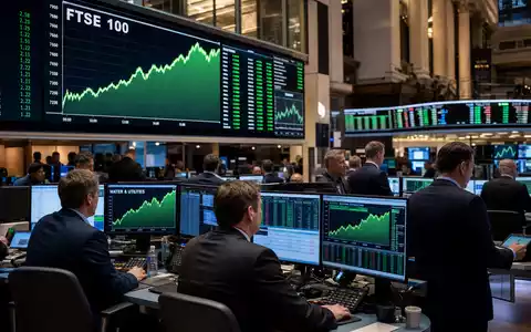 Boersen-Editorial vom Trading-Floor in London bebildert United Utilities Group PLC, ISIN GB00B39J2M42, im FTSE-100-Kontext - Foto: THN