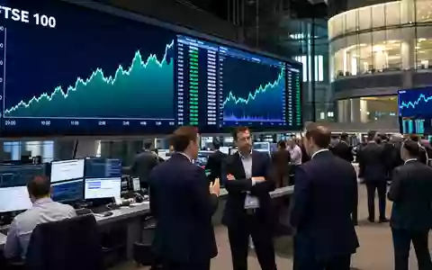Severn Trent Plc (GB0009697037) notiert im FTSE 100 in London, dargestellt als Börsen-Editorial-Szene mit Trading-Charts - Foto: THN