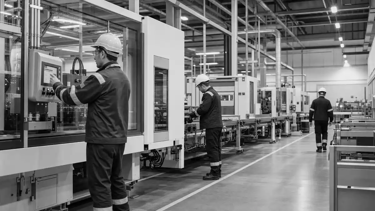 Imperial Brands PLC GB0004544929: SW-Reportage einer modernen Produktionshalle