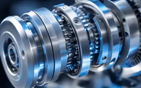 Makroaufnahme präziser Metallkomponenten illustriert die technische Fertigungsqualität hinter Produkten von Elekta AB SE0000163628 im Detail - Foto: THN