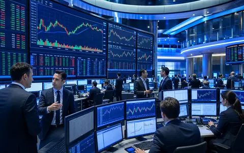 Börsen-Editorial zeigt Trading-Floor Nasdaq Helsinki mit Kursdiagrammen für Wärtsilä Oyj Abp, Aktie ISIN FI0009003727, Industriewert - Foto: THN