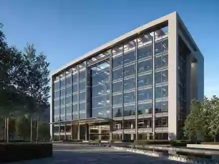 Inditex S.A. modernes Unternehmensgebäude als fotorealistischer Architektur-Render mit Glasfassade, Aktie ISIN ES0148396007 - Foto: THN
