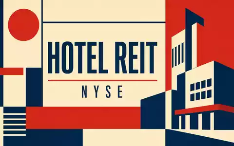 Host Hotels & Resorts US44107P1049 – Bauhaus-Poster mit geometrischen Formen und Text HOTEL REIT NYSE - Foto: THN