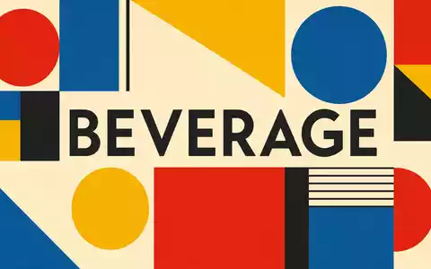 Geometrisches Bauhaus-Poster mit Sektor-Text symbolisiert die Branche von Monster Beverage, ISIN US61174X1090, GetrÀnke - Foto: THN