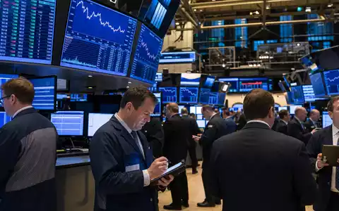 Mastercard Inc. (ISIN US57636Q1040) ist an der NYSE notiert, gezeigt im Foto des Börsenparketts - Foto: THN
