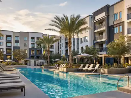 UDR Inc. (US9029011082) besitzt moderne Apartmentanlagen mit Pool und GrĂŒnflĂ€chen in US-GroĂstĂ€dten heute - Foto: THN
