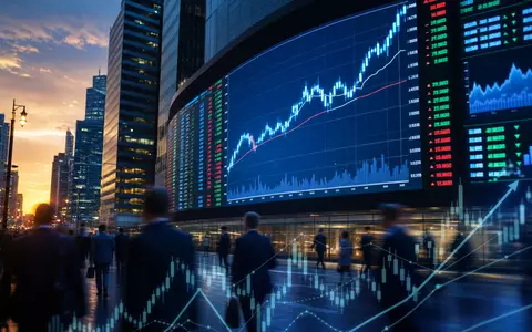 Palo Alto Networks US6974351057 gezeigt als Börsen-Editorialfoto mit NASDAQ-Kurstafel und steigenden Aktiencharts - Foto: THN