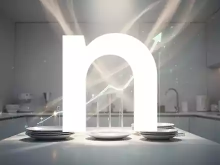 Abstrakte, atmosphärische Darstellung der Küchen- und Haushaltswarenbranche mit aufsteigendem Licht, das Wachstum und verbesserte Margen symbolisiert. - Foto: über boerse-global.de